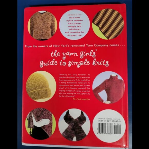 The Yarn Girls Guide to Simple Knits Hardcover Book - Picture 2 of 2